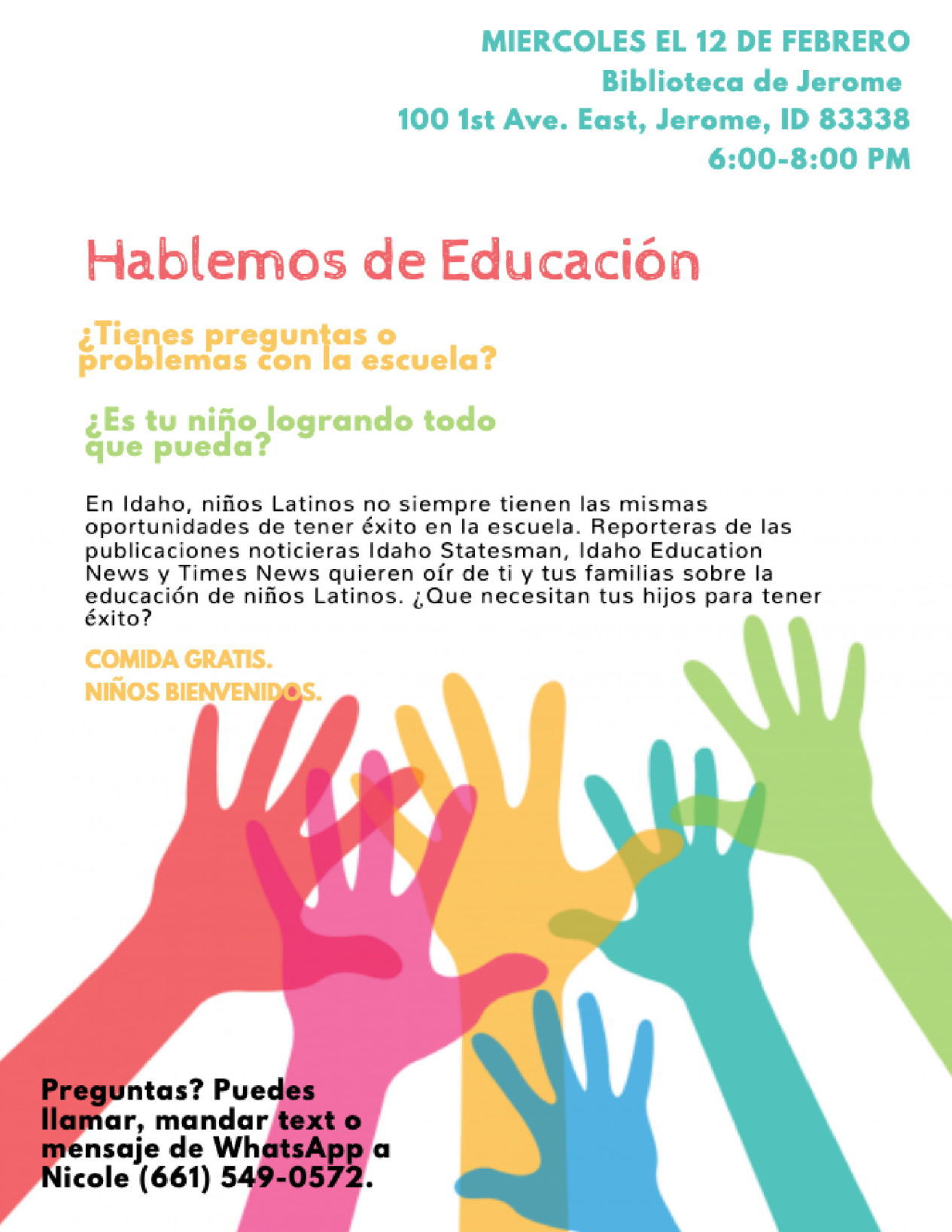 Jerome Latino Listening Project Spanish